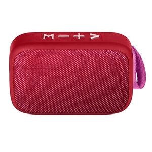 Wireless Fabric Speaker Red