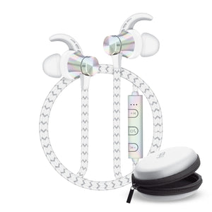 iFab Wireless Earbud with Carry Case - Pearl - VarietySell