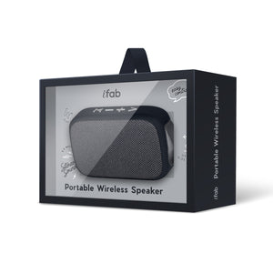 Wireless Fabric Speaker Black