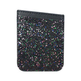 Wallet Card Case Black Glitter